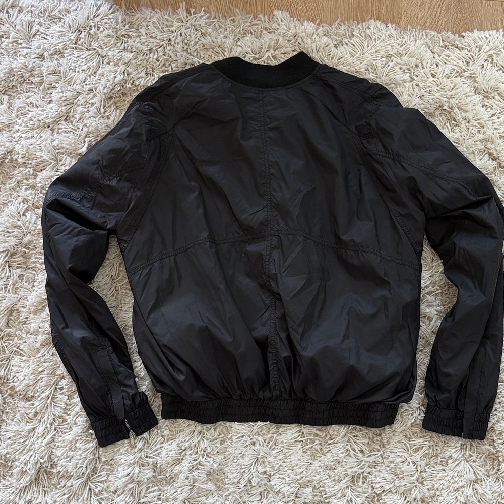 Cordova Black Bomber Jacket with Patch - Picture 7 of 7